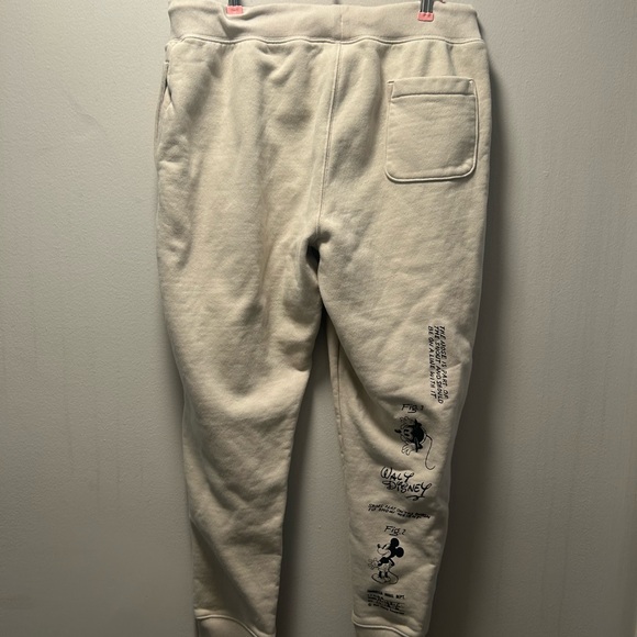 Champion Beige Disney Reverse Weave Sweatpants - Picture 4 of 5